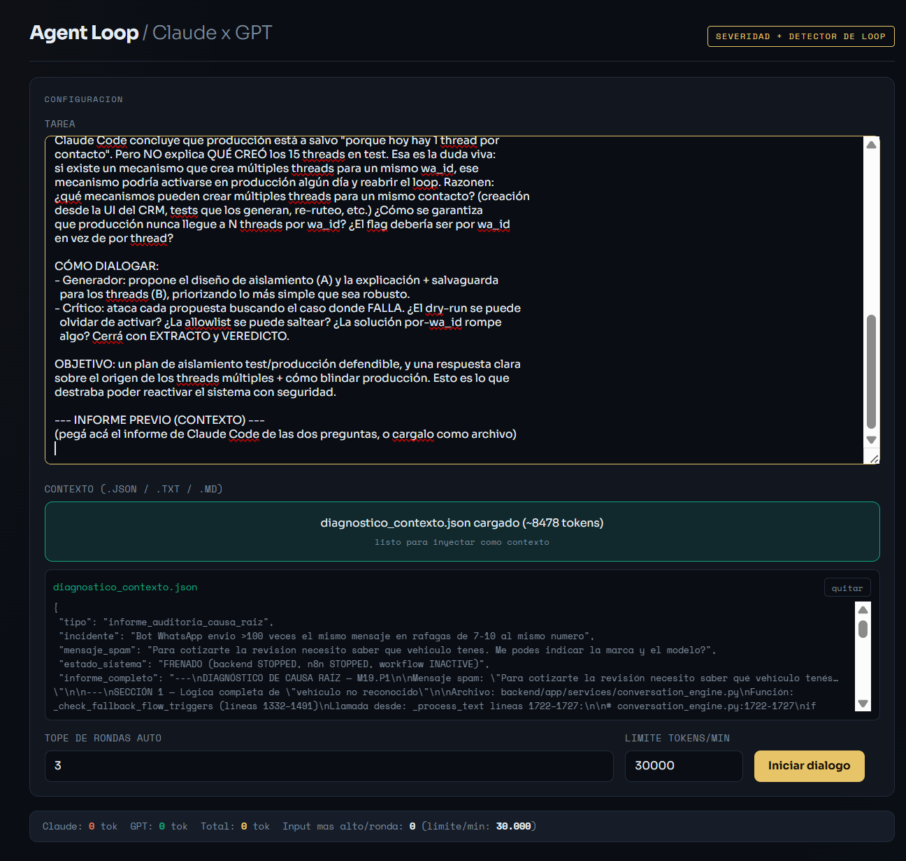 Agent Loop screenshot 3